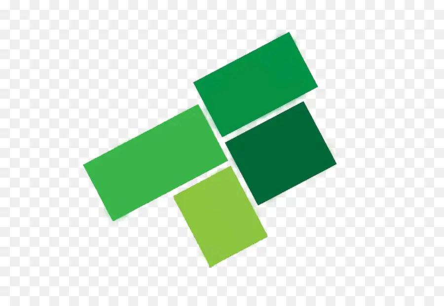 Rectangles Verts，Géométrique PNG