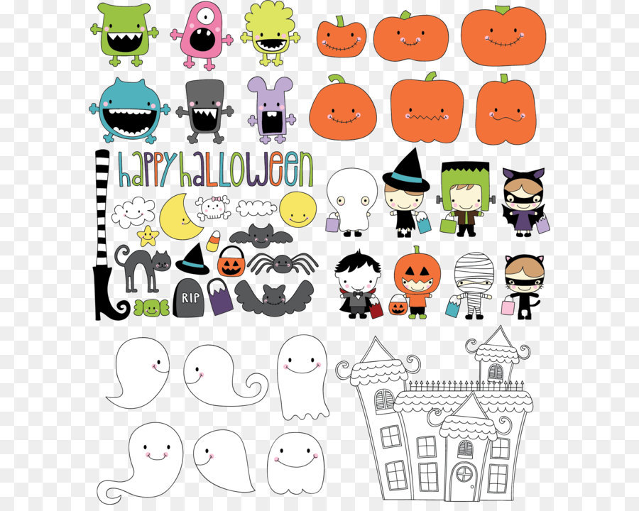 Personnages D'halloween，Citrouilles PNG