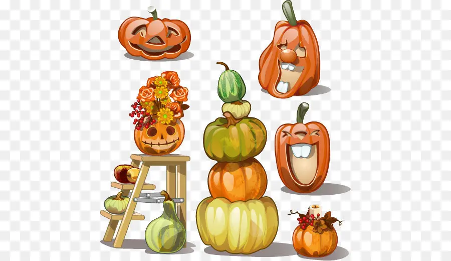 Citrouille，Halloween PNG