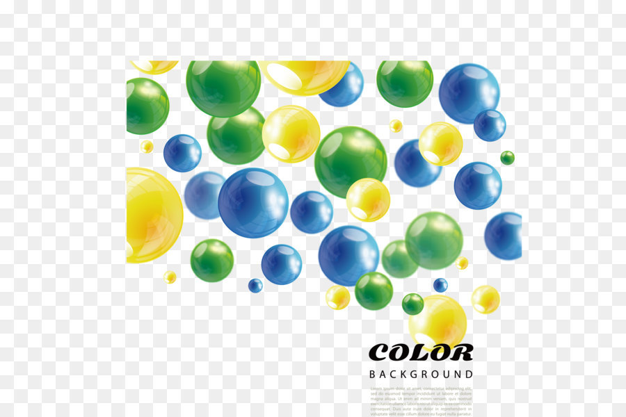 Bulles，Coloré PNG