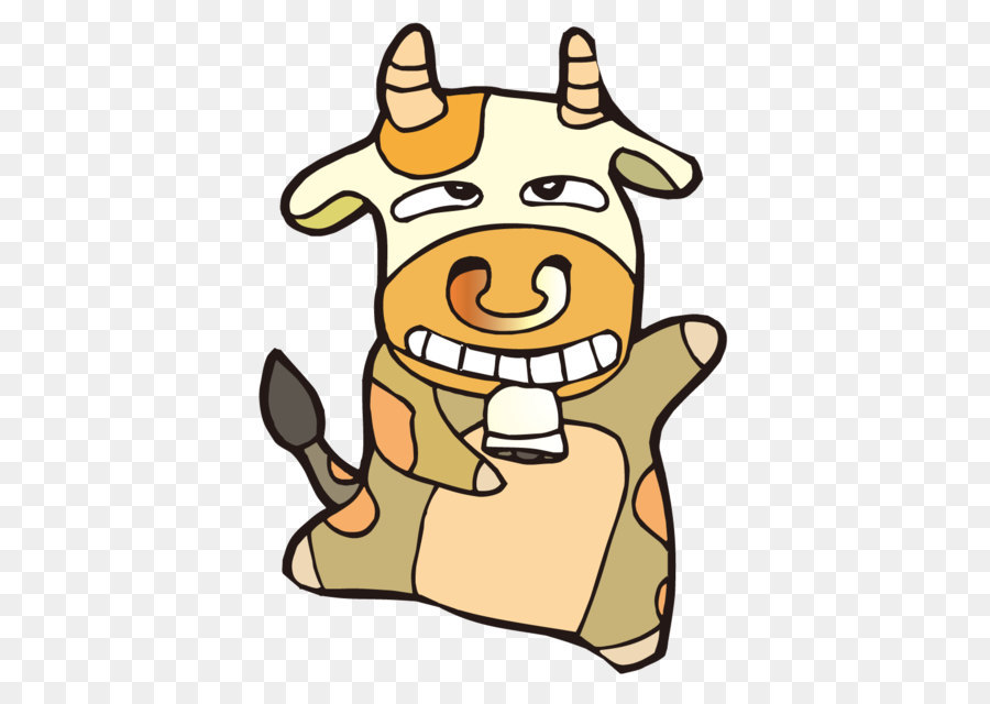 Vache De Dessin Animé，Vache PNG