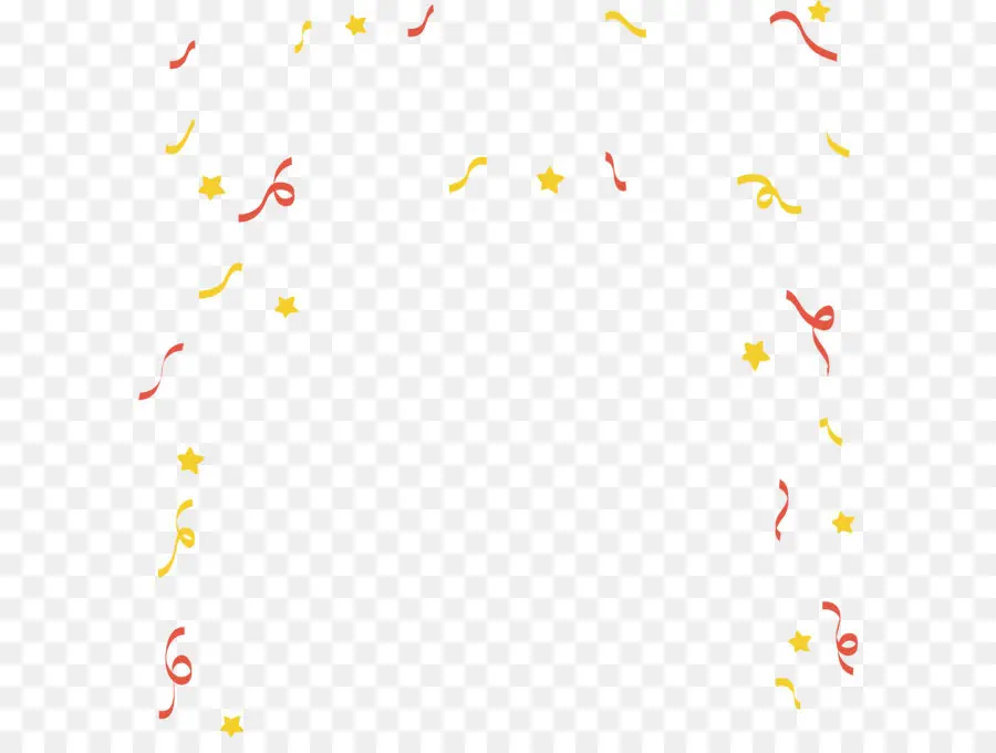 Bordure De Confettis，Célébration PNG