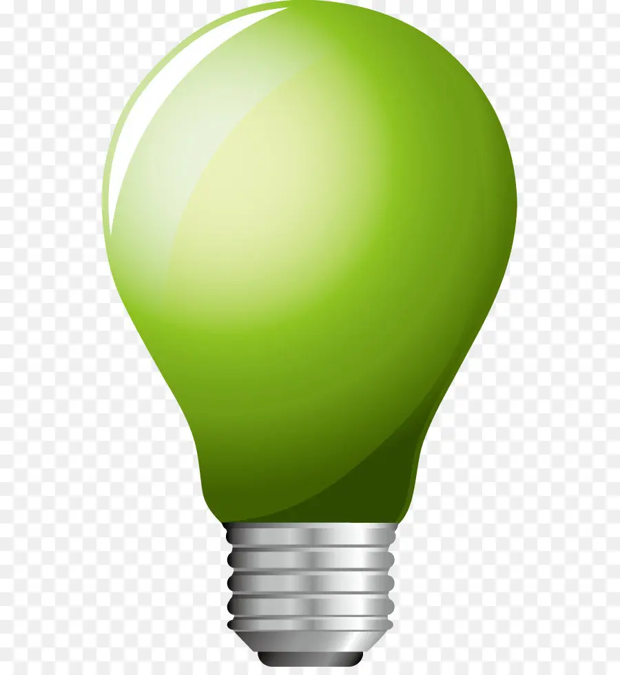 Ampoule Verte，Énergie PNG