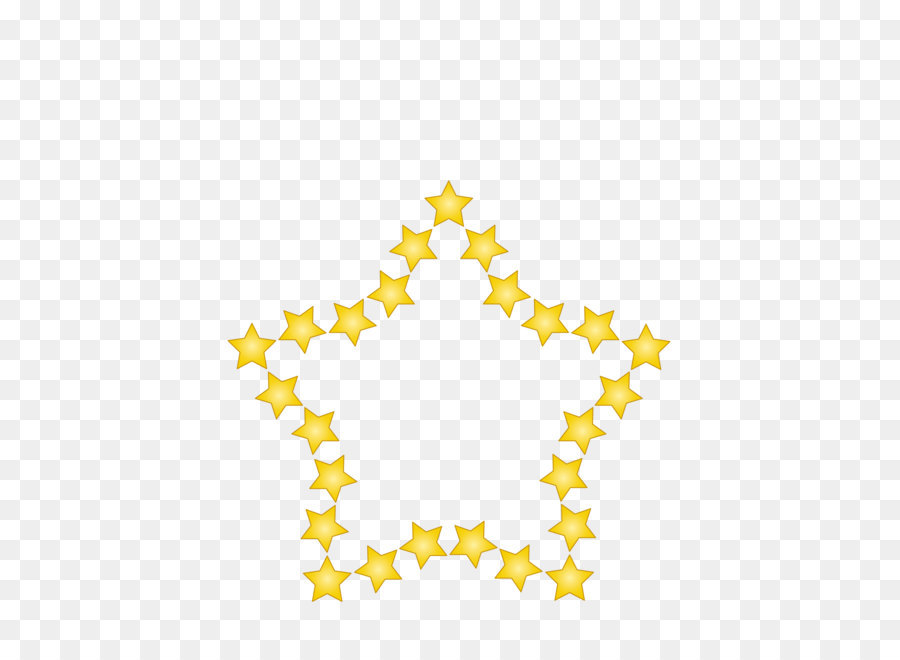 Étoiles Jaunes，Cercle PNG