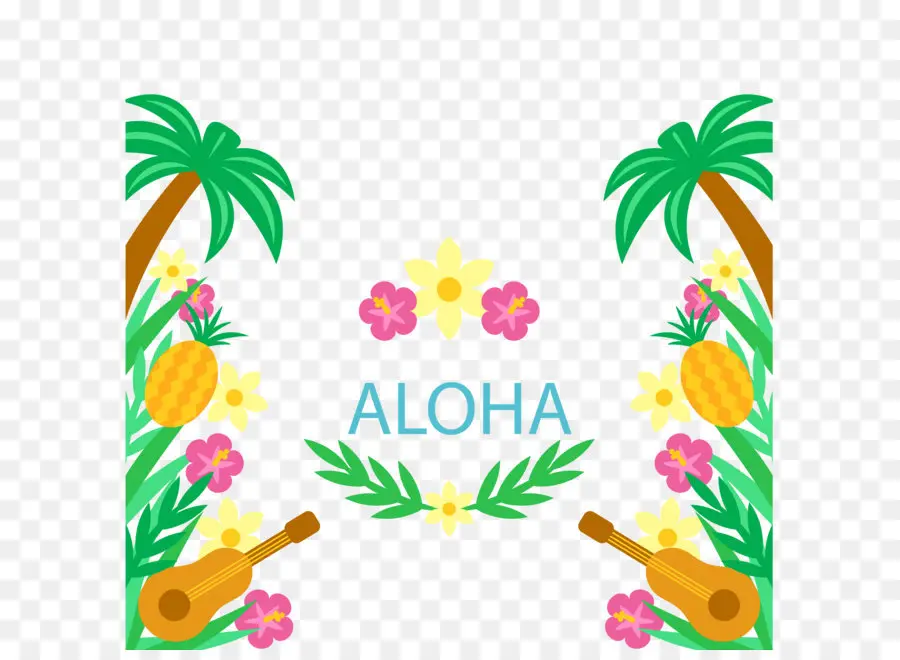 Conception Aloha，Palmiers PNG