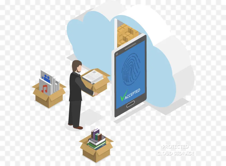 Stockage En Nuage，Données PNG