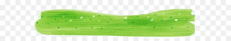 Coup De Pinceau Vert，Peinture PNG