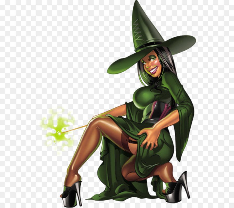 Sorcière Verte，Chapeau PNG