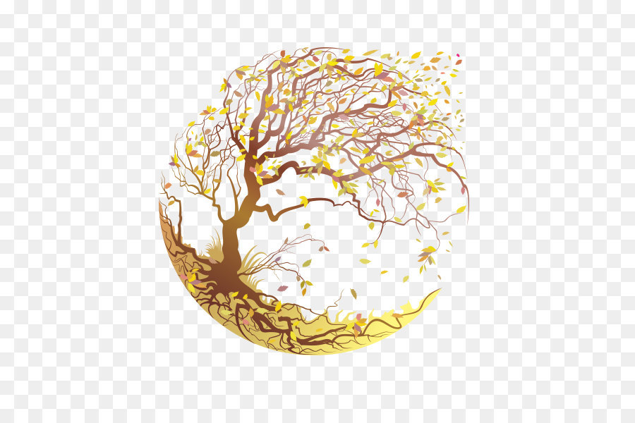 L Automne，Arbre PNG