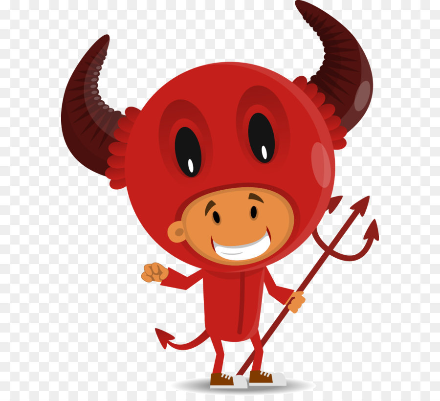 Déguisement Du Diable，Rouge PNG