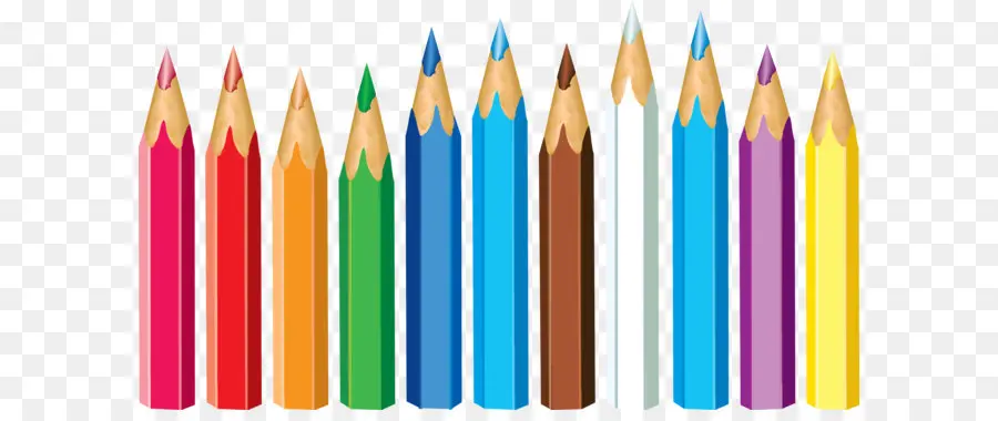 Crayons De Couleur，Dessin PNG