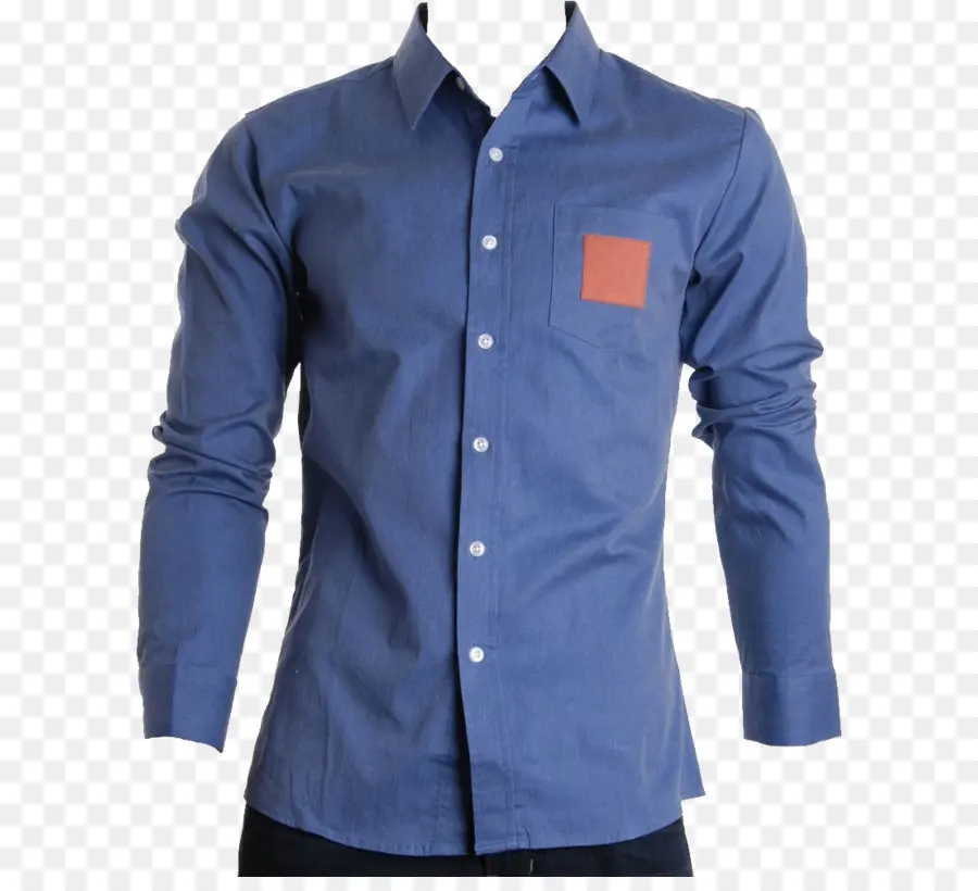 Chemise Bleue，Chemise PNG