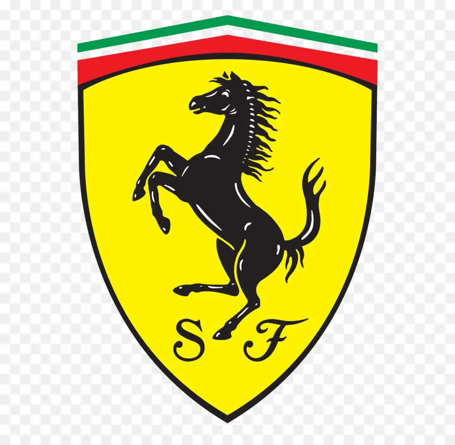 Logo Ferrari，Voiture PNG