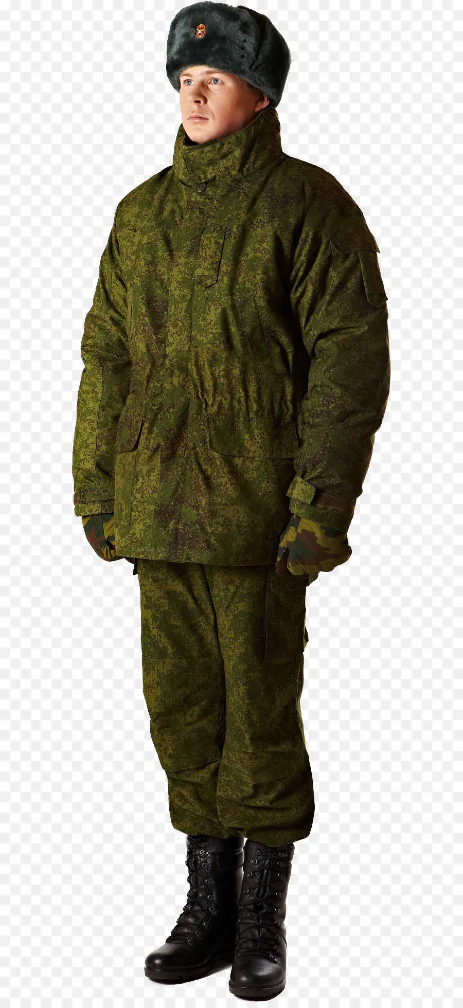 Soldat En Tenue D'hiver，Uniforme PNG