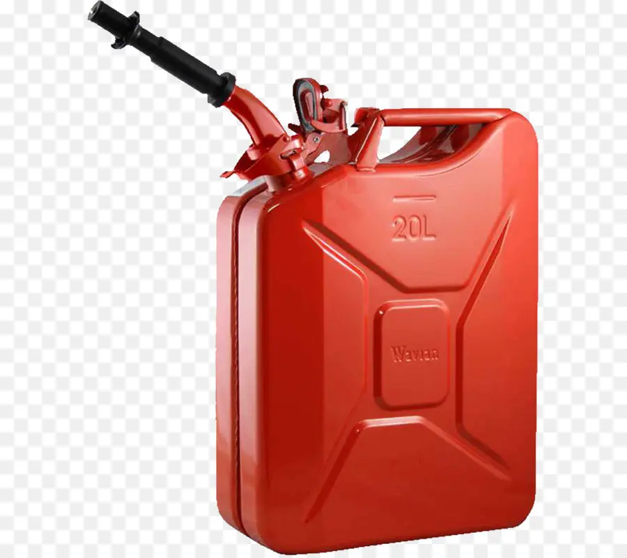 Bidon D'essence Rouge，Carburant PNG