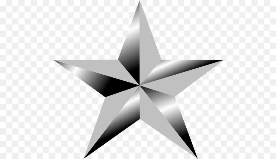 étoile D Argent，Or PNG