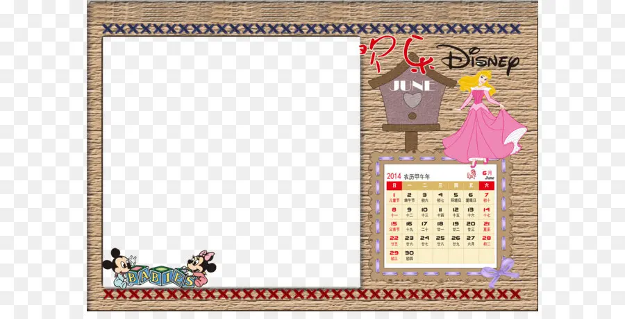 Calendrier Disney，Mickey La Souris PNG