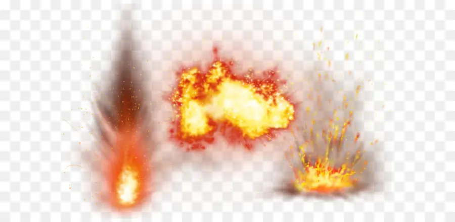 Explosion，Feu PNG