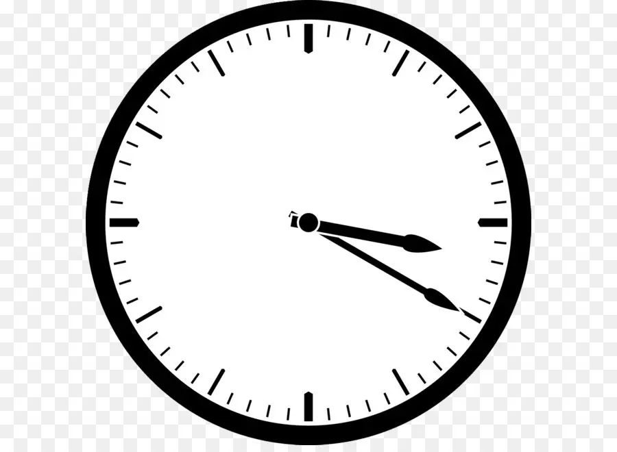 Horloge，Noir PNG