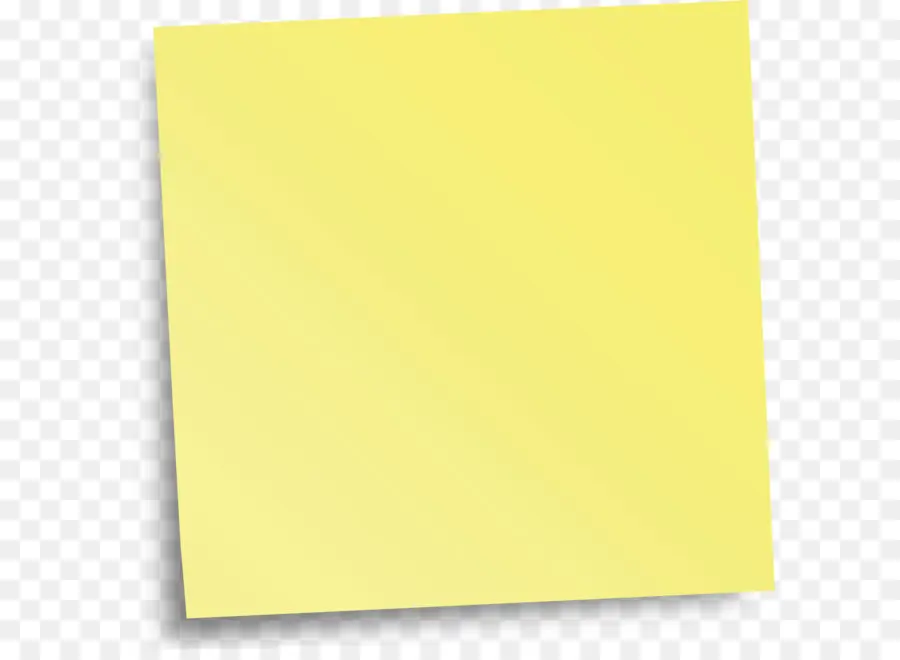 Pense Bête Jaune，Note PNG