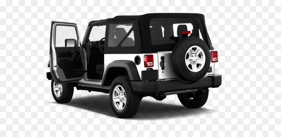 Jeep Noire Et Blanche，Vus PNG