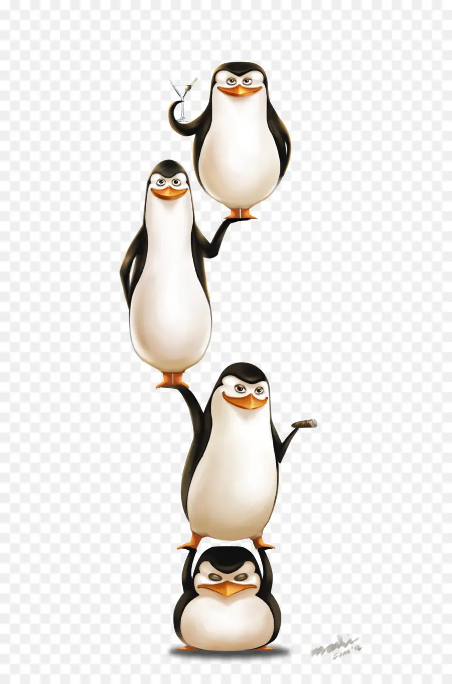 Les Pingouins De Madagascar Dr Blowhole Retour Nouveau，Madagascar Opération Pingouin PNG