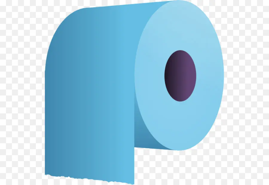 Papier Toilette Bleu，Rouler PNG