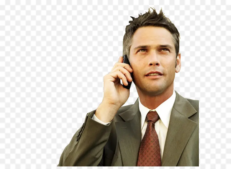 Homme Au Téléphone，Entreprise PNG