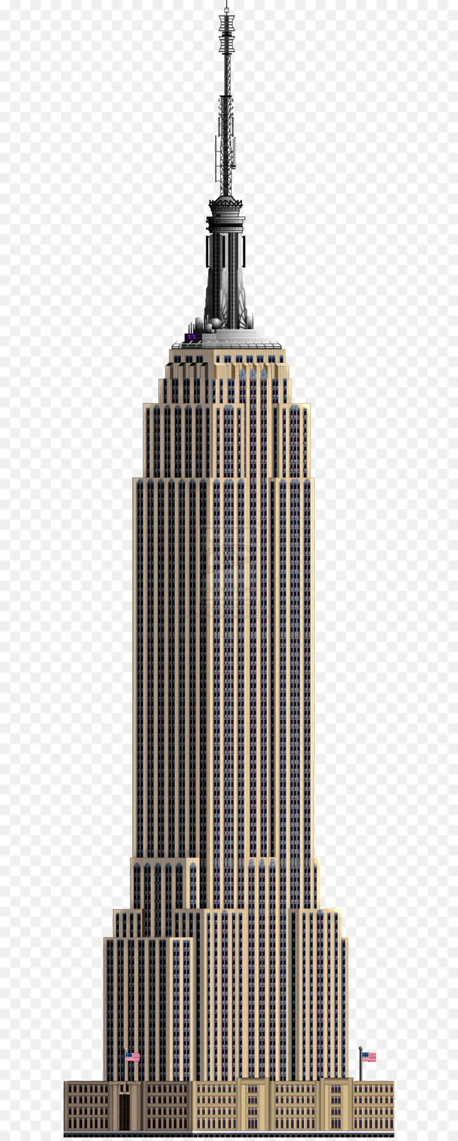 Empire State Building，Gratte Ciel PNG