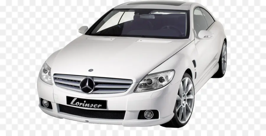 Voiture Mercedes Blanche，Véhicule PNG