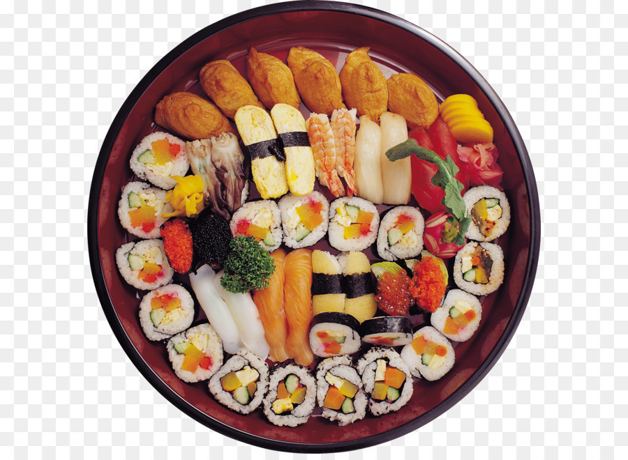 Plateau De Sushis，Cuisine Japonaise PNG