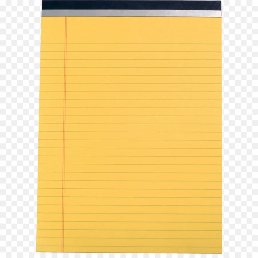 Bloc Notes Jaune，Papier PNG