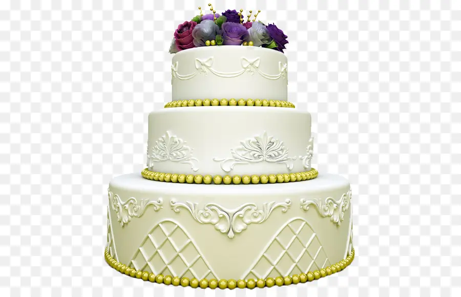 Gâteau De Mariage，Anniversaire Gâteau PNG