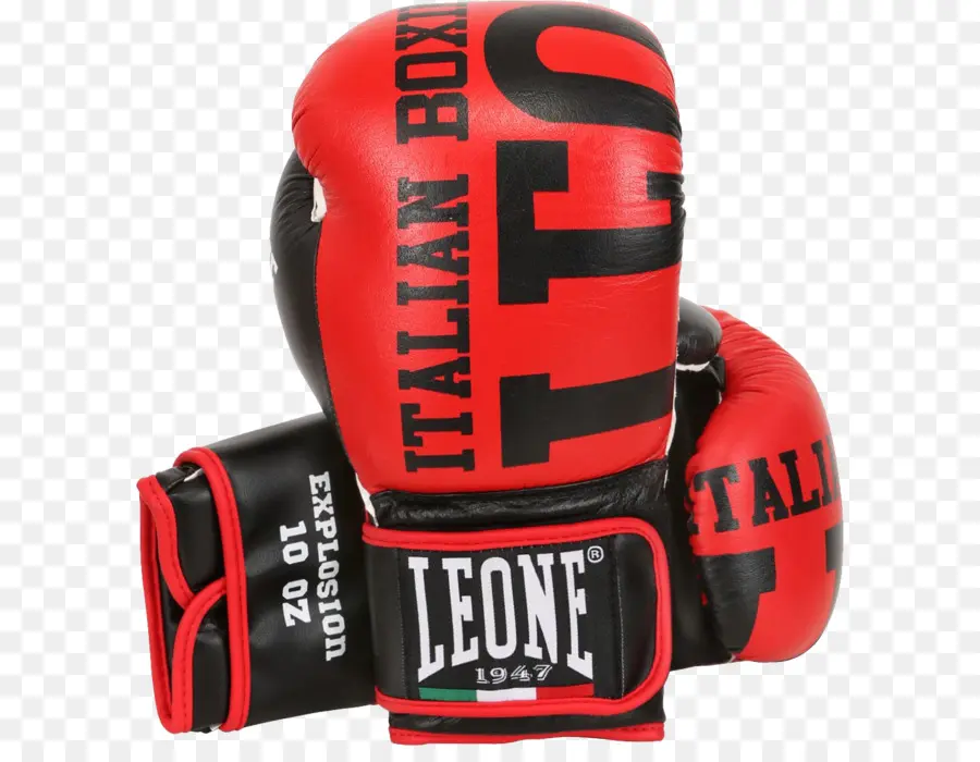 Gants De Boxe Rouges Et Noirs，Léone PNG