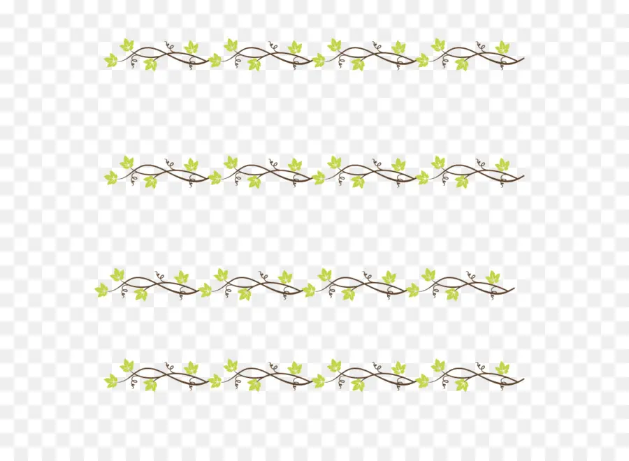 Bordure De Vigne，Feuilles PNG