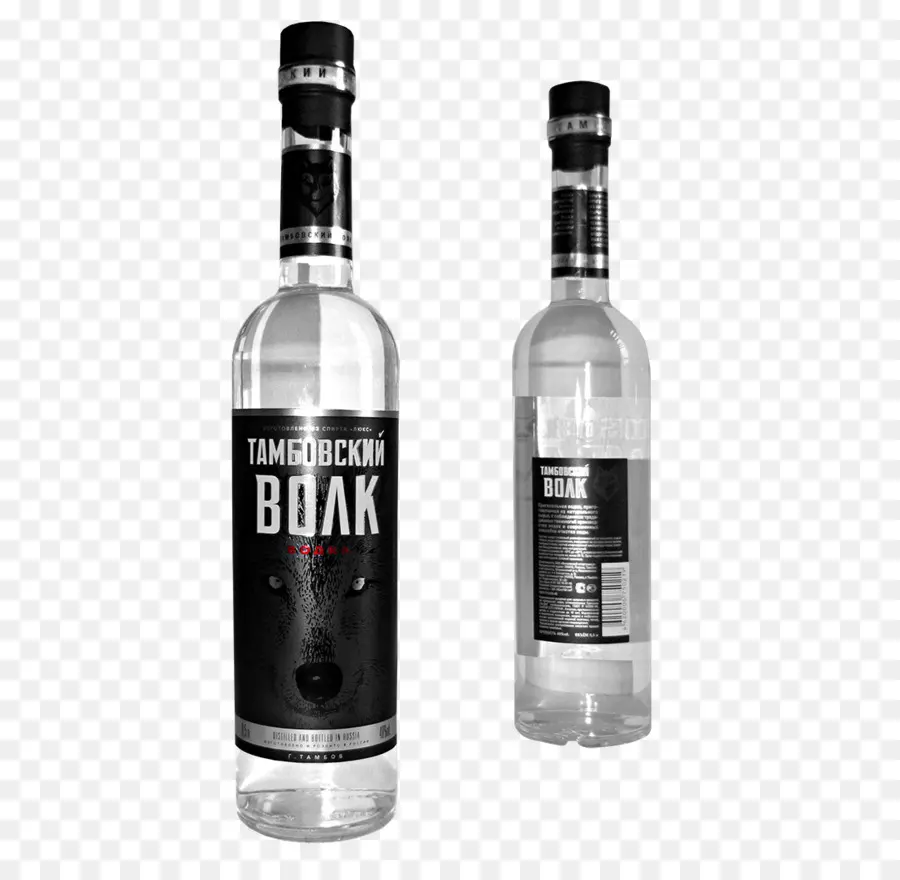 Bouteille De Vodka Tambovskiy Volok，Vodka PNG