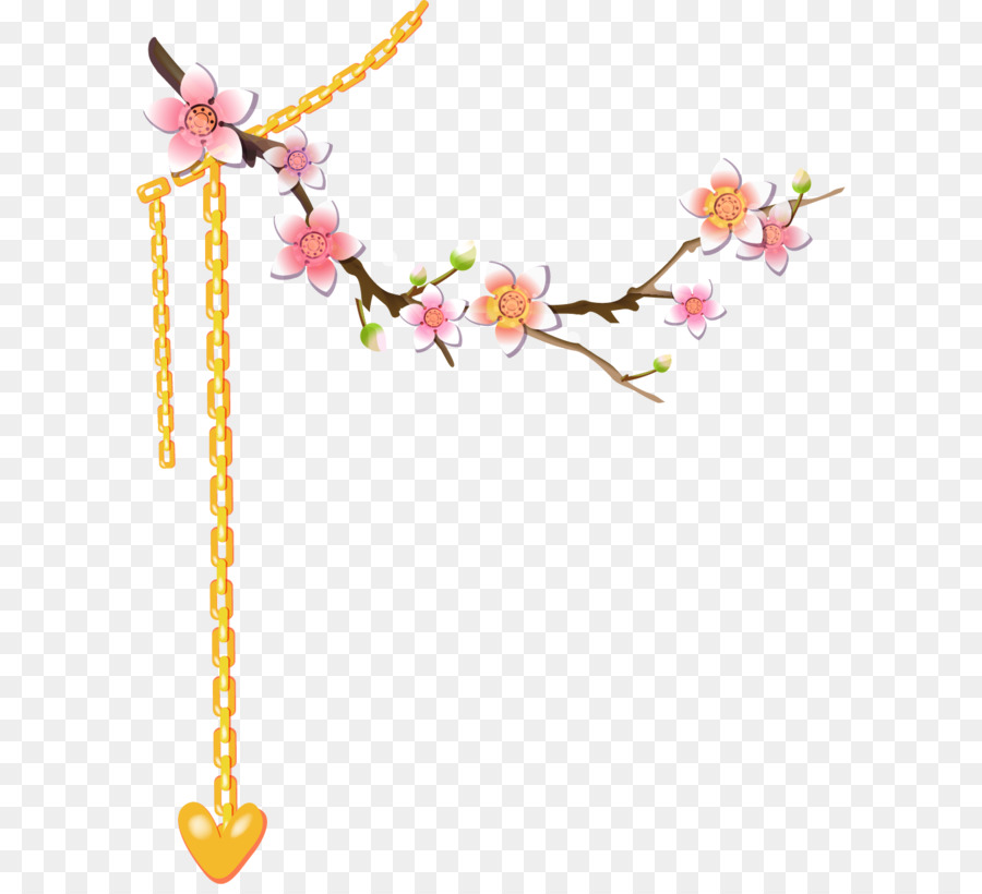 Branche De Fleurs De Cerisier，Fleurs PNG