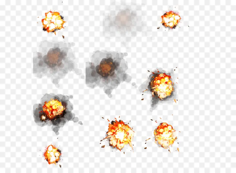 Explosion，Feu PNG