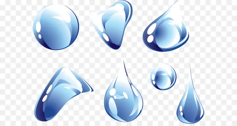 Gouttelettes D'eau，Liquide PNG