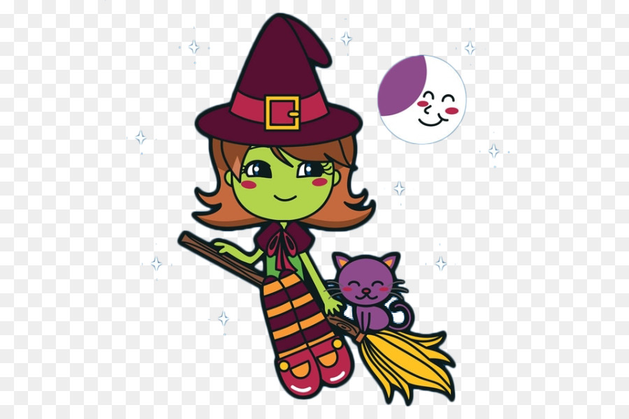 Sorcière Verte，Halloween PNG