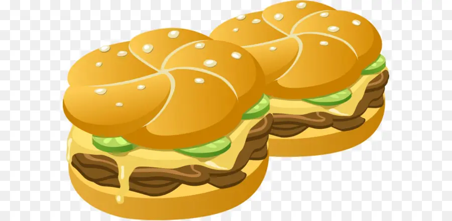 Hamburgers Au Fromage，Hamburger PNG