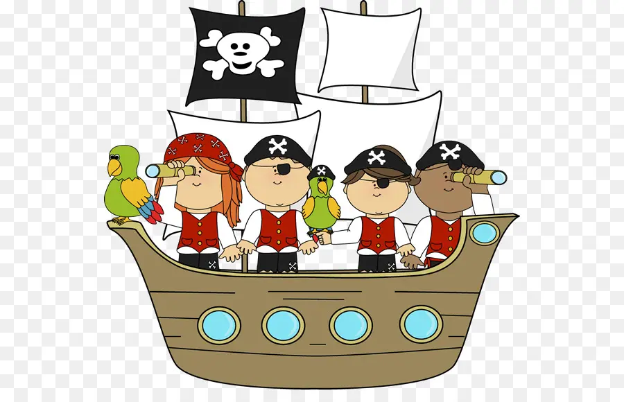 Bateau Pirate，Pirates PNG