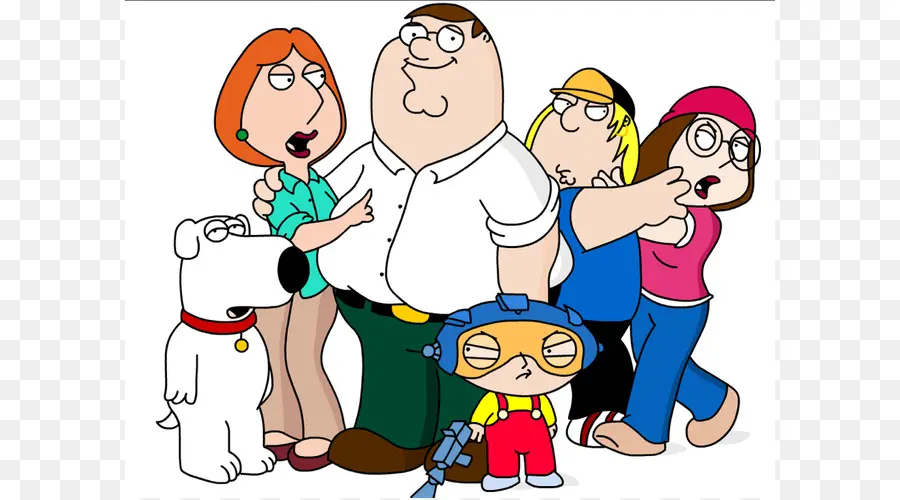 Famille De Dessin Animé，Animé PNG