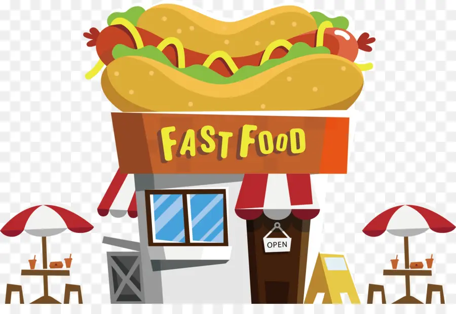 Hot Dog，Fast Food PNG