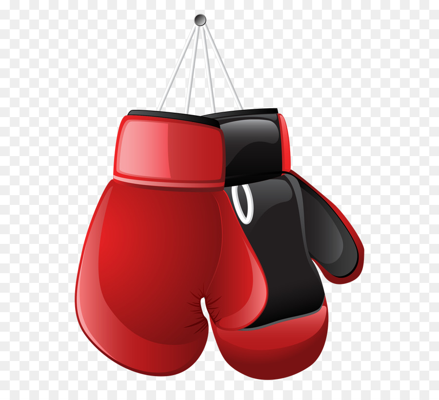 Gants De Boxe，Rouge PNG