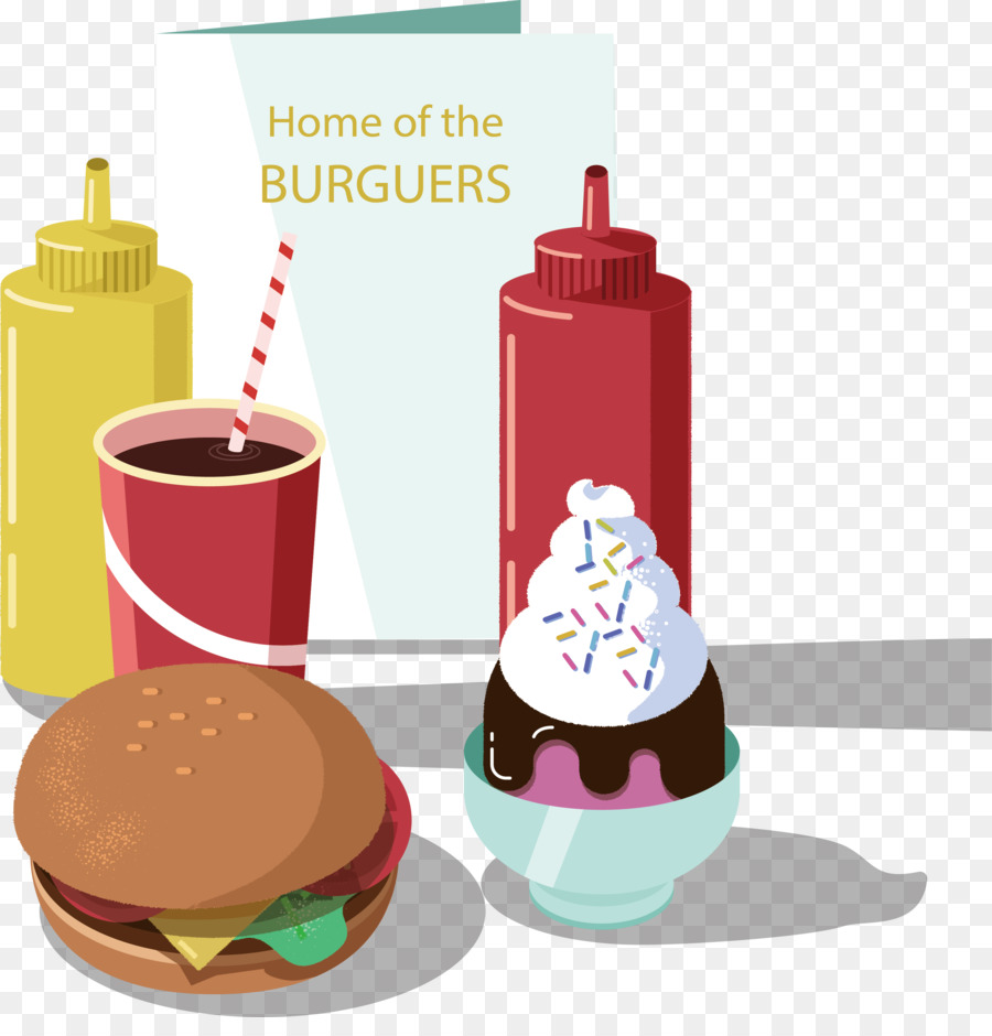 Hamburger，Fast Food PNG