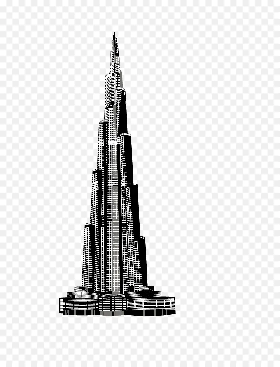 Burj Khalifa，Gratte Ciel PNG