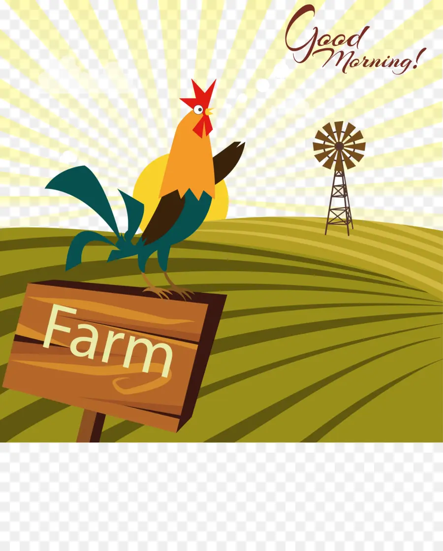 Ferme，Coq PNG