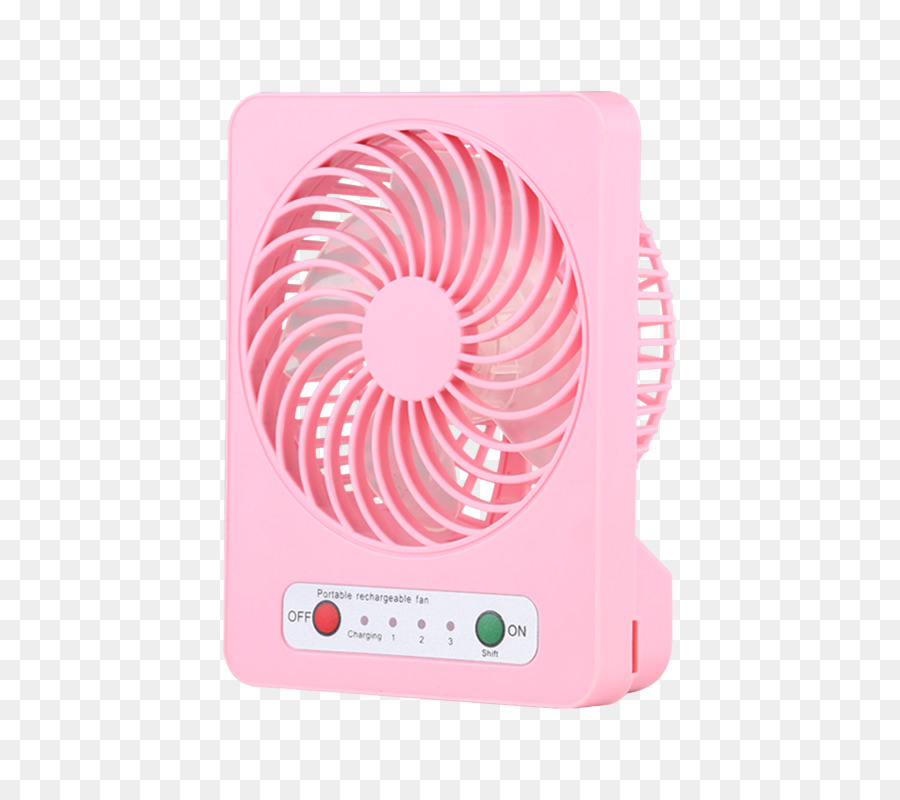 Ventilateur Portatif，Rose PNG