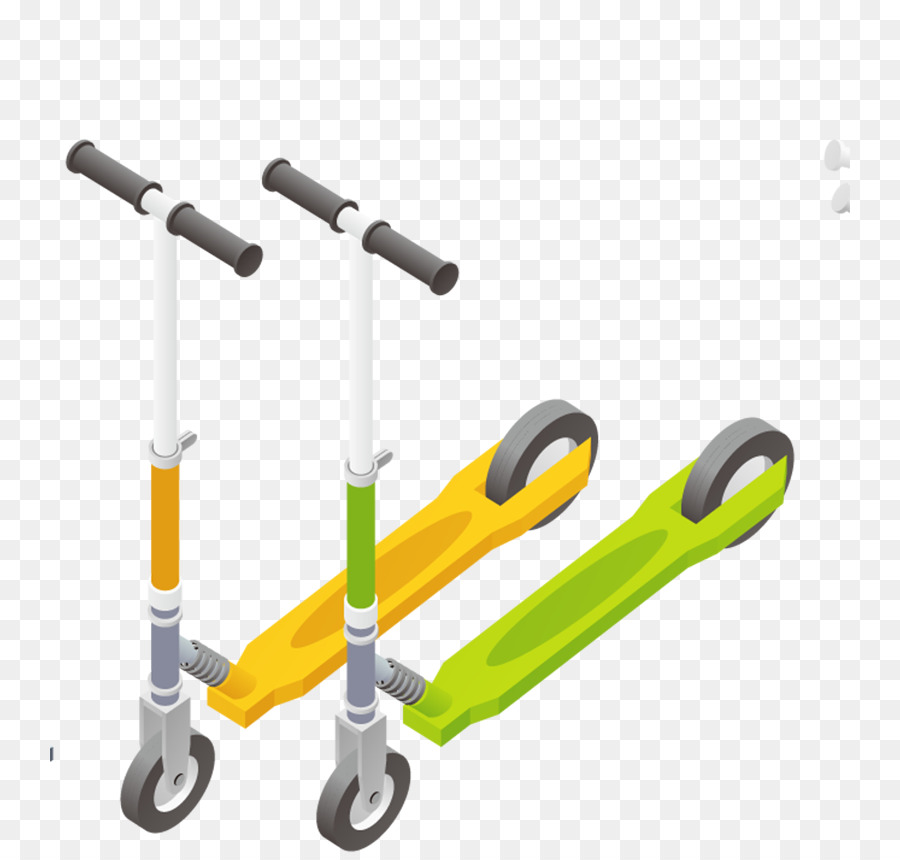 Scooter，Jaune PNG